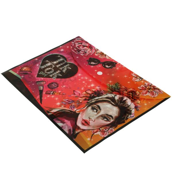 Paquet de boutons A4 TIK TOK GIRL jusqu'à 6 pouces en cor.2*20уп