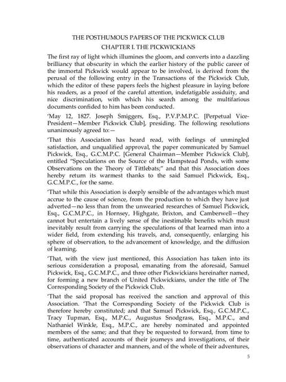 The Pickwick Papers = Посмертные записки Пиквикского клуба: роман на англ.яз. Dickens C.