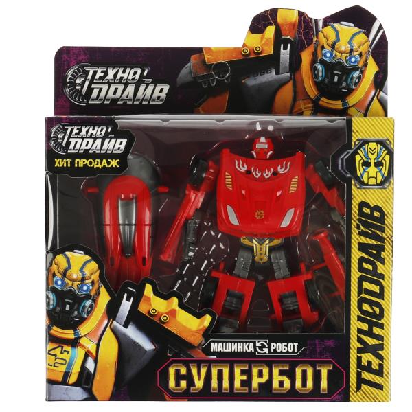 Transformateur de robot en machine, cor.19*22*5cm, TEХНОДРАЙВ dans cor.2*72шт