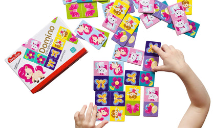 Домино "Для девчонок" Baby Toys