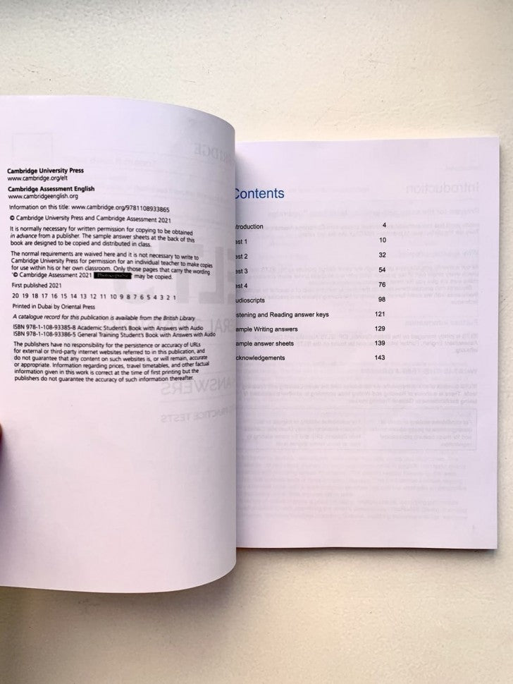 IELTS Cambridge 16 (Général) + DVD