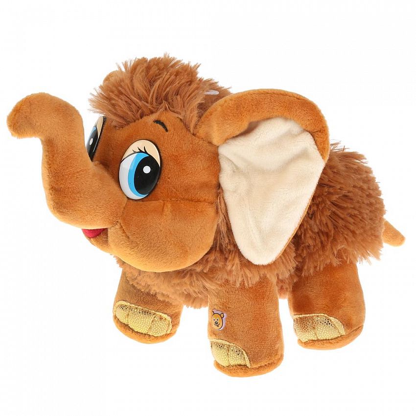 Игрушка мягкая Мама для мамонтенка мамонтенок, 20см, без чипа, в пак. МУЛЬТИ-ПУЛЬТИ в кор.24шт