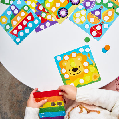 Игра развивающая Разноцветные кружочки "Большое путешествие", серия Учись, играя