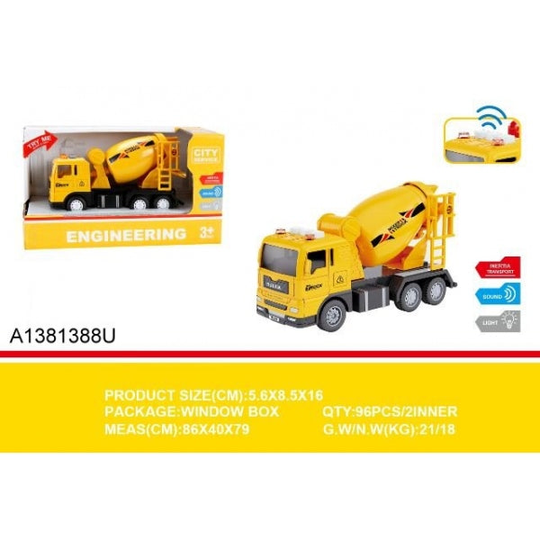 Машина инерц, свет+звук в кор. в кор.2*48шт