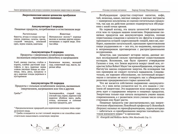 Основы лечения питанием. Бирхер-Беннер Максимилиан.