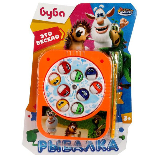 Игра рыбалка БУБА на бат.блист.20*29*4,5см ИГРАЕМ ВМЕСТЕ в кор.2*90шт