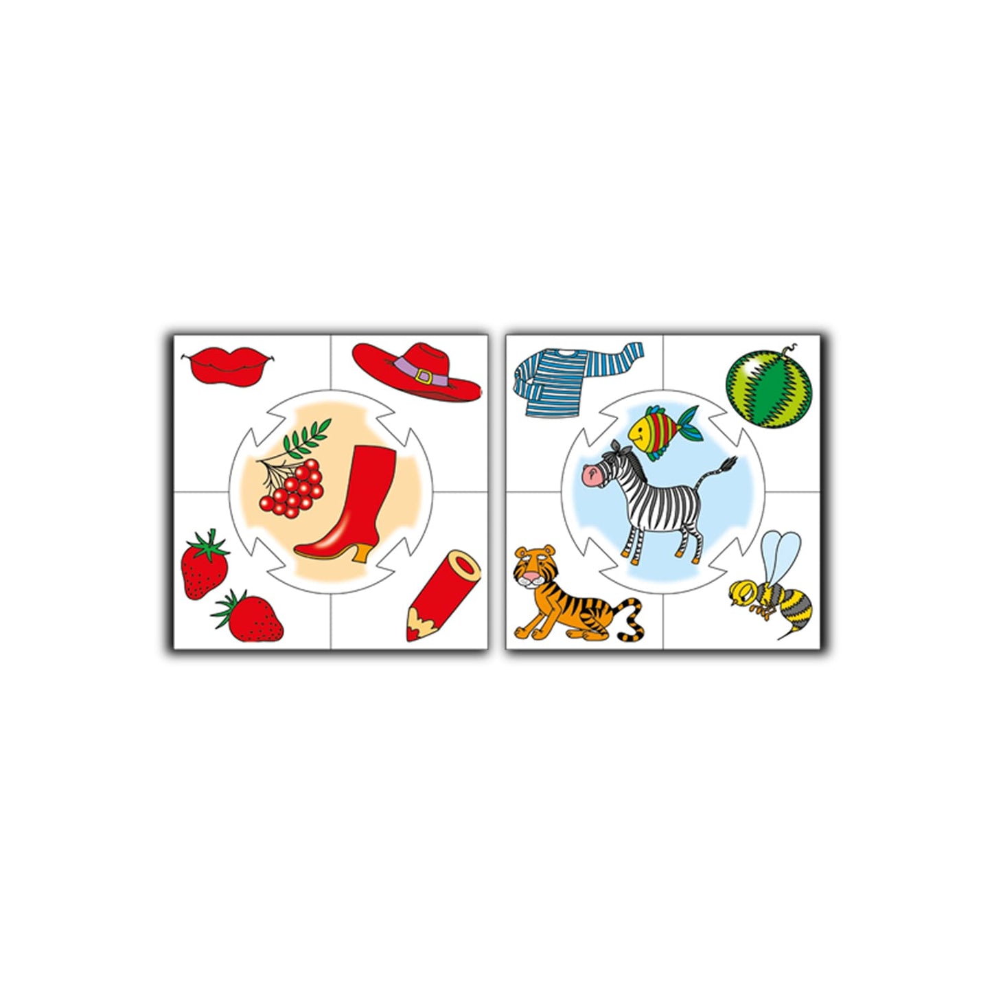 ИГРА ОБУЧАЮЩАЯ УЧИСЬ ИГРАЯ "ПРИЗНАКИ" (М/Г) 00239 в кор.14шт