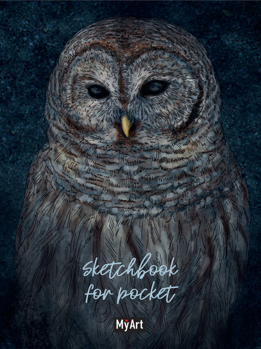 MyArt. Sketchbook for Pocket. Сова