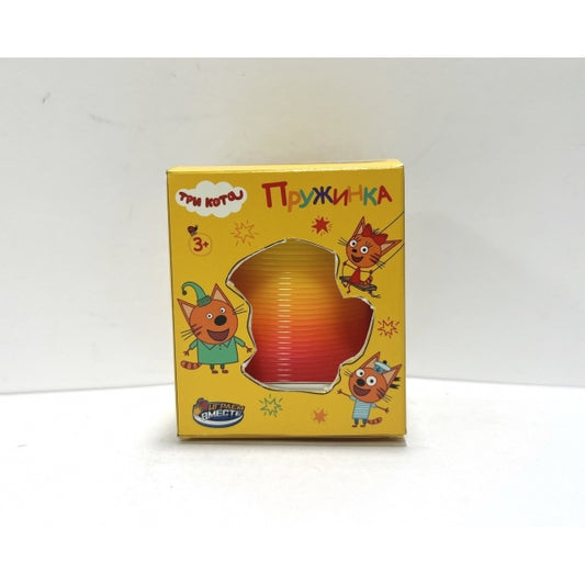 Игра пружинка, ТРИ КОТА кор. 7*6*6 см играем вместе ИГРАЕМ ВМЕСТЕ в кор.2*432шт
