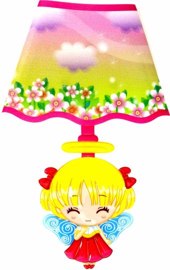 Наклейка Веселый светильник Ангелочек