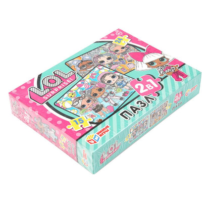 LOL Passes en robot, 2 en 1 : 15 et 24 détails. 190х140х35 mm. Умные игры в кор.20шт