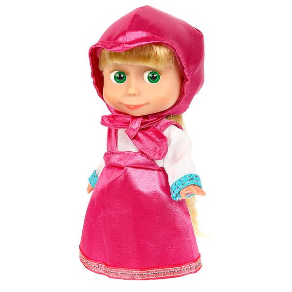Кукла Маша И МЕДВЕДЬ маша 15см, озвуч., мишка, кор КАРАПУЗ в кор.30шт