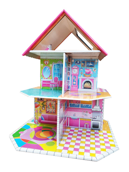 Домик кукольный быстрой сборки. Dream House. "Коттедж"