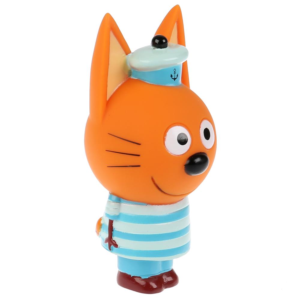 ИГРУШКА ПЛАСТИЗОЛЬ ДЛЯ ВАННЫ "КАПИТОШКА" Три Кота. Коржик в сетке (русс. уп.) в кор.100шт