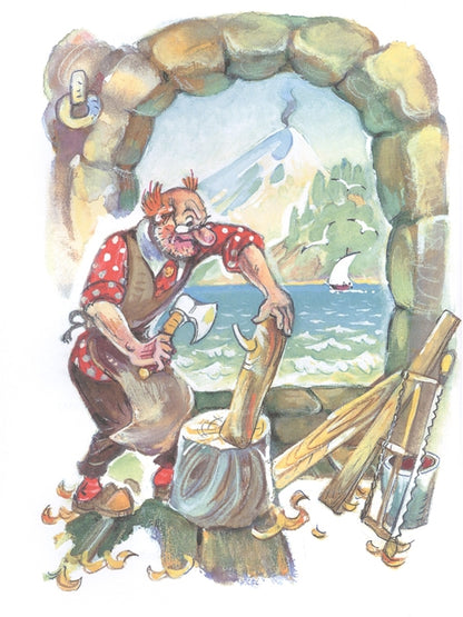 Золотой ключик, или Приключения Буратино. Рисунки Л. Vladimirsky