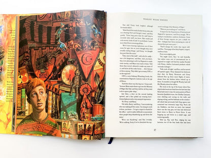 Harry Potter and the Goblet of Fire Illustrated Edition (J.K. Rowling) Гарри Поттер и Кубок Огня Илл.издание/ Книги на английском языке