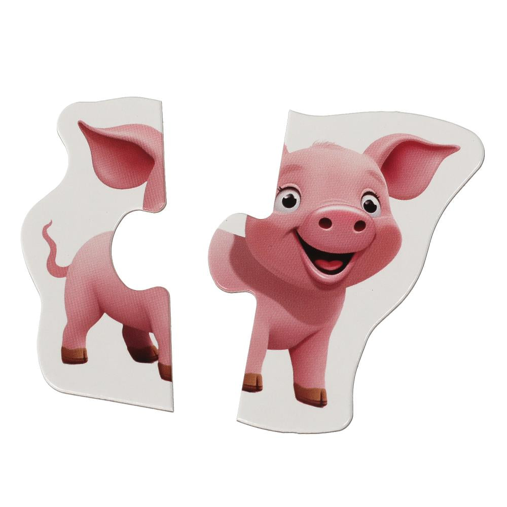 Ferme. 8 détails. 165х180х30 mm. Умные игры в кор.16шт
