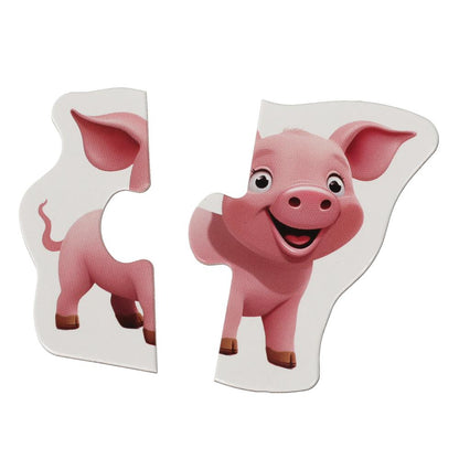 Ferme. 8 détails. 165х180х30 mm. Умные игры в кор.16шт
