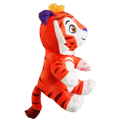 МЯГКАЯ ИГРУШКА "МУЛЬТИ-ПУЛЬТИ" ТИГ 25СМ "ЛЕО И ТИГ" ОЗВУЧ. РУССИФИЦ. В ПАК. в кор.24шт