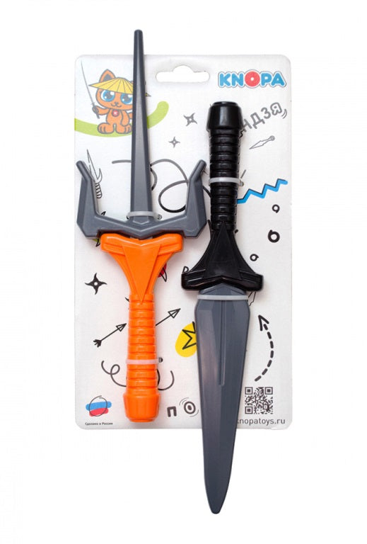 KNOPA. Набор оружия "Битва"саи + кинжал арт.87055 /20 (Пластмастер)