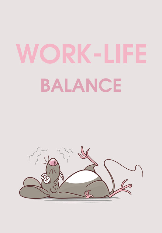 WORK-LIFE BALANCE. Ежедневник недатированный (А5, 72 л.)