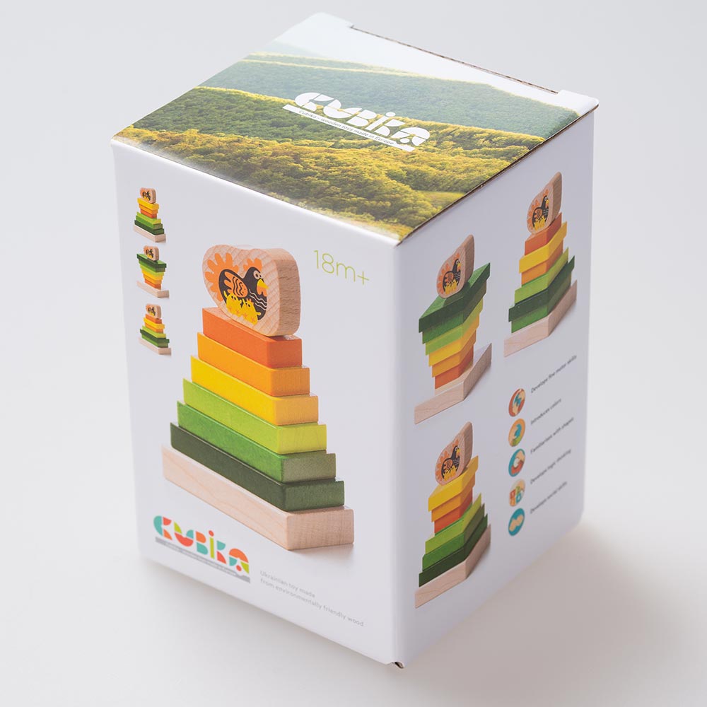 CUBIKA.15276/ LD-15 Pyramide 8 jours.