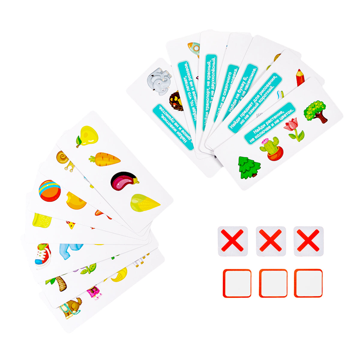 Игра развивающая Логические задачи "Лишнее и правильное" 1, серия Учись, играя