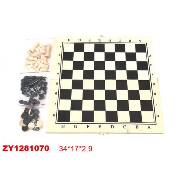 Игра настольная шахматы в пак. в кор.60шт