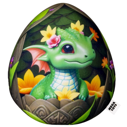 Mega Toys. Игрушка антистресс "Яйцо дракона" 25 см. арт. МТ20007 (символ года 2024)