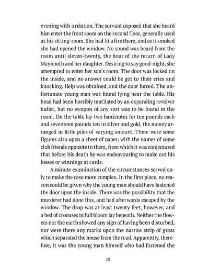 The Return of Sherlock Holmes