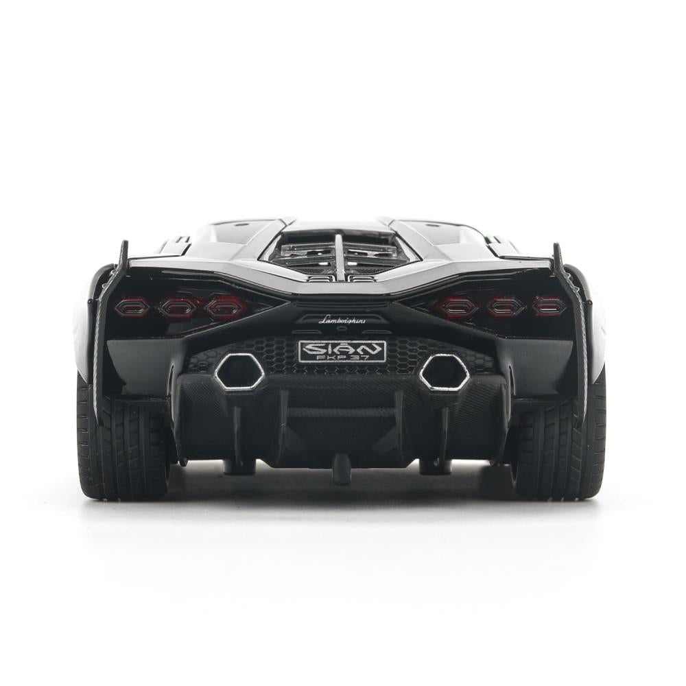 Machine en métal noir pour Lamborghini Sian, 20,8 cm, double, sac, carrosserie, parc technologique, cor.18