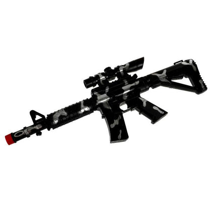 Набор оружия ВОЕННЫЙ автомат с присосками, блист.23*52*3,5см ИГРАЕМ ВМЕСТЕ в кор.2*60шт