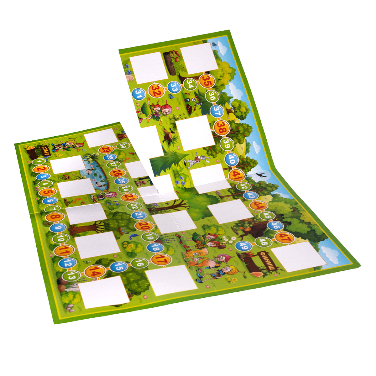 Игра настольная ходилка "Учимся дружить с природой"