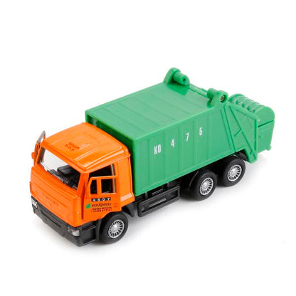 SB-16-25WB 220747 МАШИНА "ТЕХНОПАРК" МЕТАЛЛ. ИНЕРЦ. КАМАЗ. МУСОРОВОЗ 12СМ, ОТКРЫВ. ДВЕРИ В РУСС. К