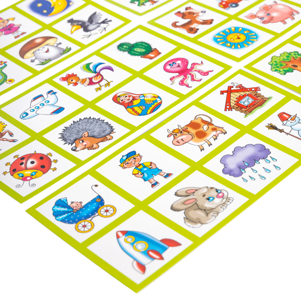 Лото пластмассовое "Десять в одном" мал.