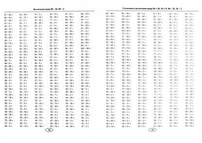 Тренир. задания по Математике 2кл
