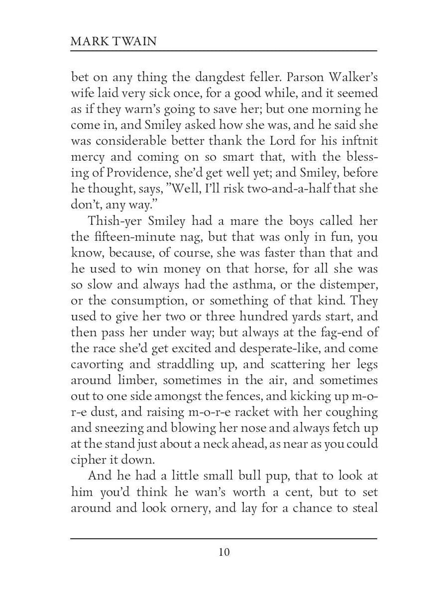 Célèbre grenouille sauteuse du comté de Calaveras et autres contes