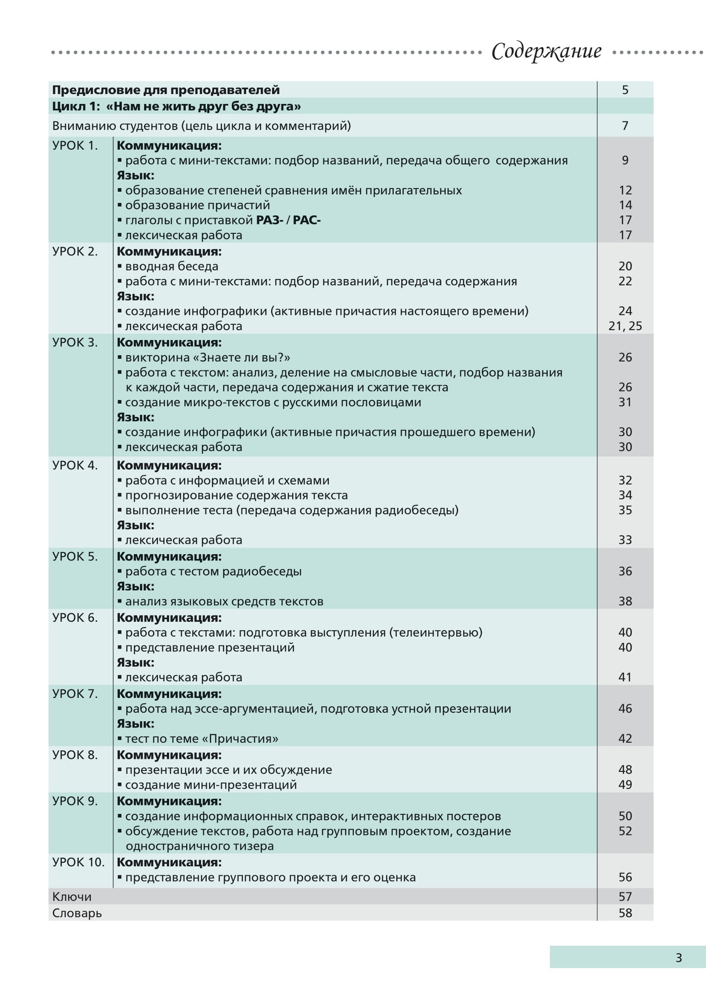 Надежда: учебное пособие для курсов русского языка как иностранного (В1-В2). Oui. 1.