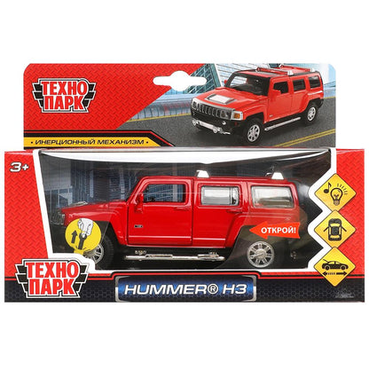 Machine en métal pour camion HUMMER h3, 14,4 cm, double, bagage, inertie, parc technologique, cor.2*24