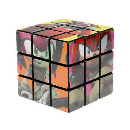 Jeu de construction Sonic Cube 3x3, blister 11*17*6 cm, en argent sterling, en cor.2*144 pouces