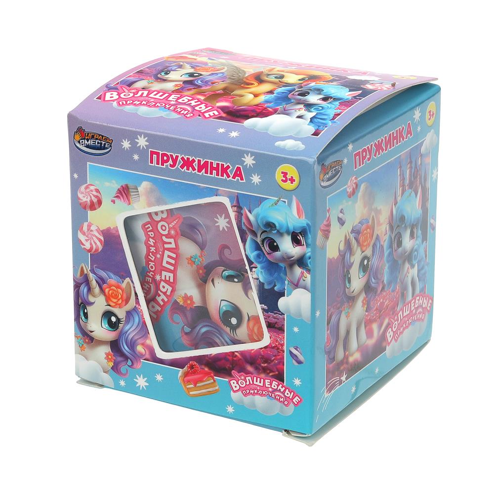 Игра пружинка, единороги, кор. 7*6,5*6,5 см ИГРАЕМ ВМЕСТЕ в кор.2*240шт
