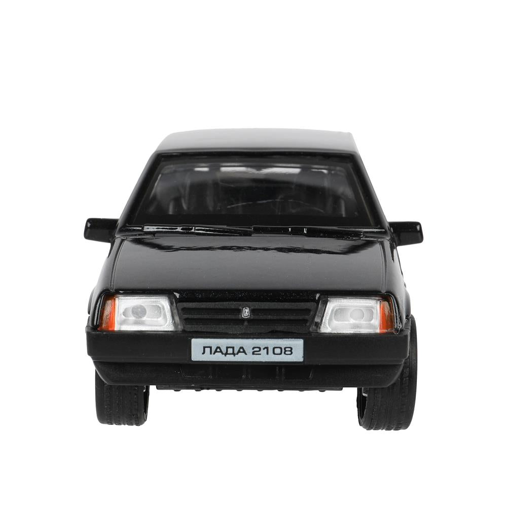 Машина металл свет-звук LADA лада 2108 "СПУТНИК",12см,откр дв,баг,инер,в кор Технопарк в кор.2*36шт