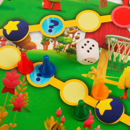 Ми-ми-мишки. Спортивная эстафета. Настольная игра-квадрат. 40 карт.250х250мм. Умные игры в кор.10шт