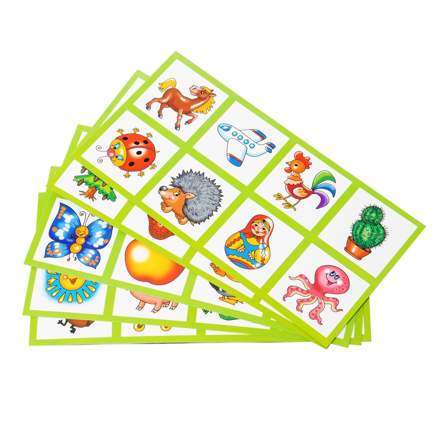 Лото пластмассовое "Десять в одном" мал.