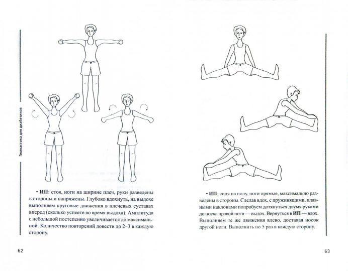 Гимнастика для диабетиков дп