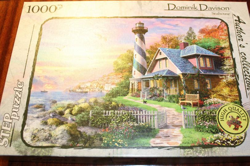 79553 Мозаика "puzzle" 1000 "Домик у моря"