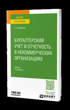 БУХГАЛТЕРСКИЙ УЧЕТ И ОТЧЕТНОСТЬ В НЕКОММЕРЧЕСКИХ ОРГАНИЗАЦИЯХ 2-е изд. Учебник для вузов