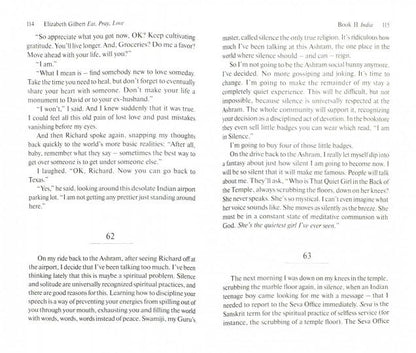 Gilbert. Есть, молиться, любить (Manger, prier, aimer). Adapté du livre pour la lecture en anglais. Intermédiaire.