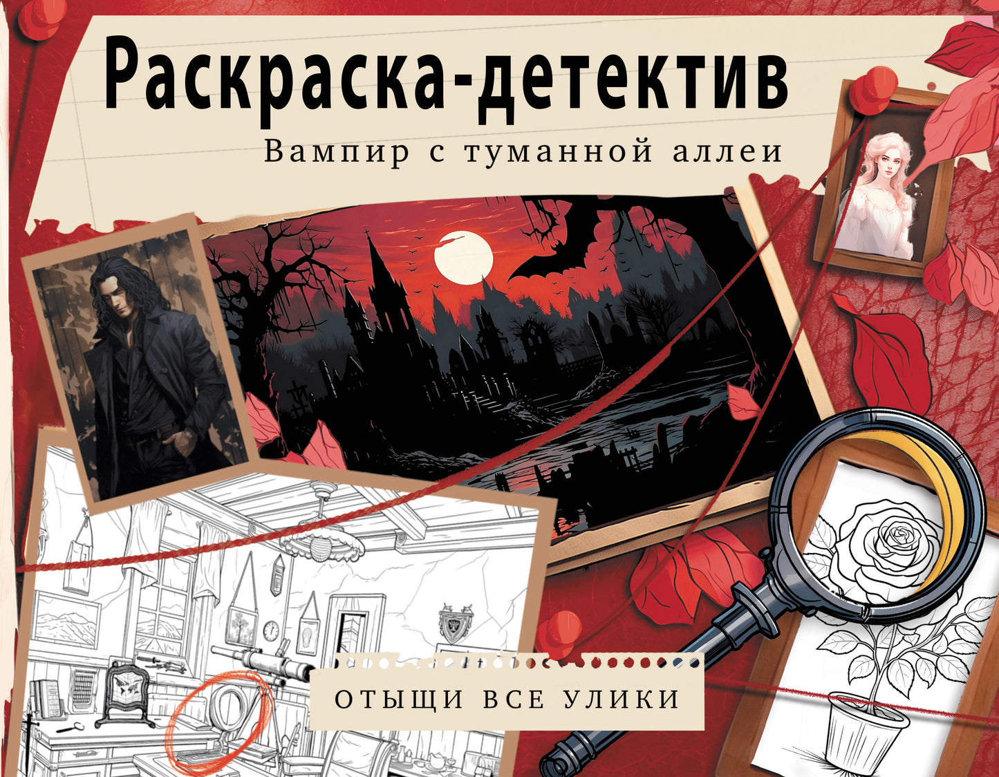 Le vampire est dans toutes les allées. Убийство в старинном замке