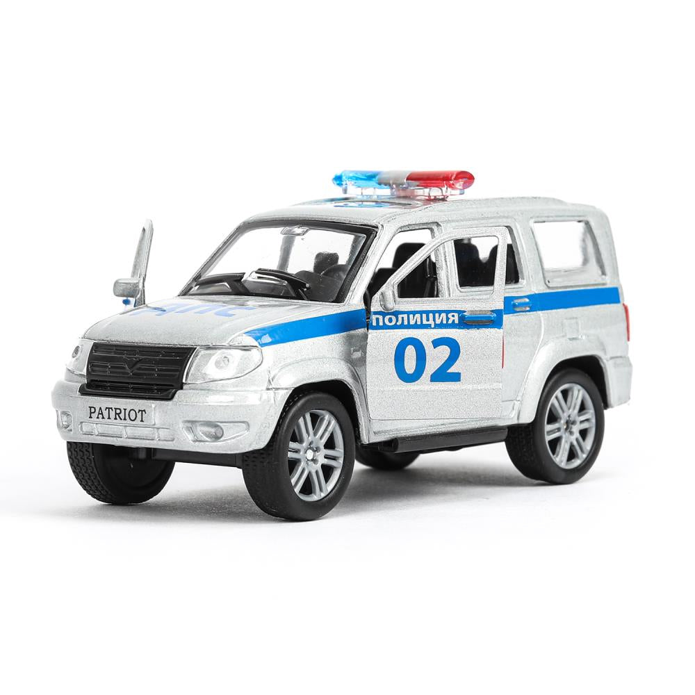 Игрушка пластик свет-звук ПОЛИЦЕЙСКИЙ УЧАСТОК 22 см, ворота, УАЗ патриоткор. Parc technologique dans le cor.2*18шт